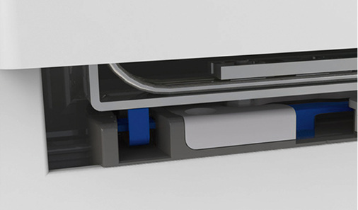 



Das Kippspatelschließblech wird anstelle der Standardecklumlenkung und des Kippbleches montiert. 
