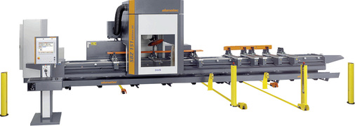 



Jubilaums-Sondermodell Stabbearbeitungszentrum SBZ 151 Edition 90: der Alleskonner im neuen Design, mit neuer Steuerungsgeneration, ergonomischer Bedieneinheit, optimiertem Spannerkonzept sowie „eluCloud Ready“ – vorbereitet fur die Nutzung der eluCloud 
