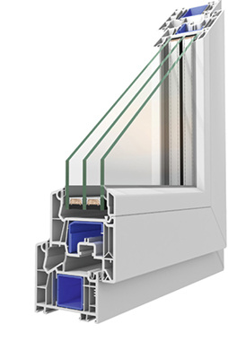 <p>
Oknoplasts neues 76-mm-Fenstersystem „Konzept Evo“ ist in einer großen Auswahl an Farben verfügbar. Der Glaseinstand von 28 mm minimiert Wärmebrücken; Kondensat sowie Kälteschleier verhindert das effektive Mitteldichtungssystem im Profil.
</p>

<p>
</p> - © Foto: Oknoplast

