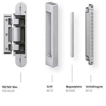 



Das Gesamtelement Tür zeigt sich klar und konsequent in der Formsprache.
