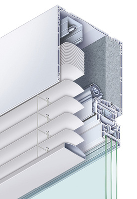 



Auch bei den Raffstoren kann der Insektenschutz mit in den Aufsetzkasten eingebaut werden.
