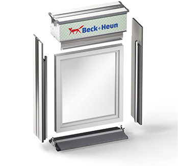 
Das Fenster ist nicht im Lieferumfang enthalten und wird erst beim ausliefernden Betrieb eingebaut.



