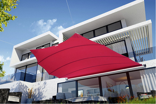 



Auch Segel in ihren unterschiedlichen Ausführungen bilden ein wichtigen Part bei der Beschattung von Terrassenflächen.
