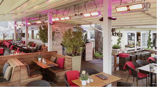 



Ohne Heizstrahler ist die effektive Gestaltung einer Terrasse gar nicht zu realisieren. Gerade in Mitteleuropa sind sie ein absolut notwendiges Zubehörteil.
