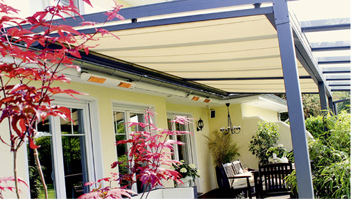 



Auch im privaten Bereich spielen Heizstrahler eine wichtige Rolle, damit der Terrassennutzer die Nutzungsdauer der Terrasse verlängern kann.
