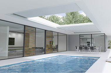 



Mit der Skye Eclipse kann der Sonnen- und Lichteinfall in Dachöffnungen gesteuert werden.
