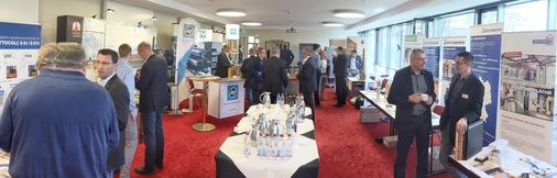 Ein Blick in die gut besuchte Ausstellung des Kongresses