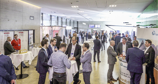 



Der Ausstellungs- und Cateringbereich
