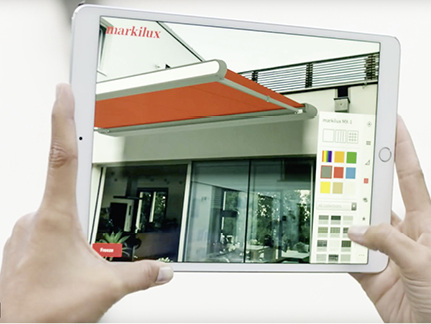 



Die App wird zum wichtigen Beratungstool, mit der auch der jeweilige Sonnenstand am Tag optimal abgebildet werden kann.
