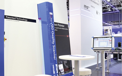 



Im Bild ein Quality Scanner 3D für Flachglas der jüngsten Genenration.
