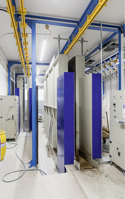 



Es wurden zwei Flutanlagen mit separaten Förderersträngen installiert.
