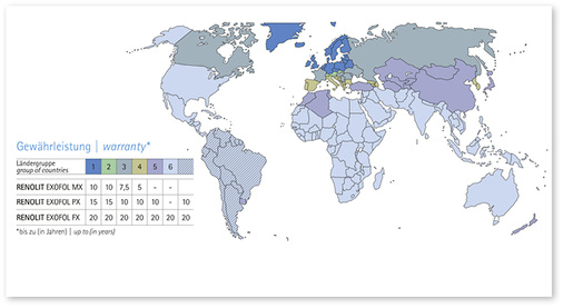 



 Ländergruppen Renolit Exofol
