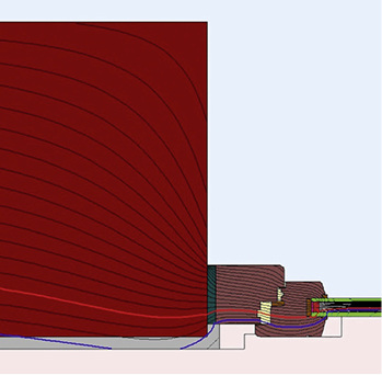 
„Gesunde“ Einbaulage: Rückt das Fenster zur warmen Innenseite, ist die Tauwassergefahr gering. 



