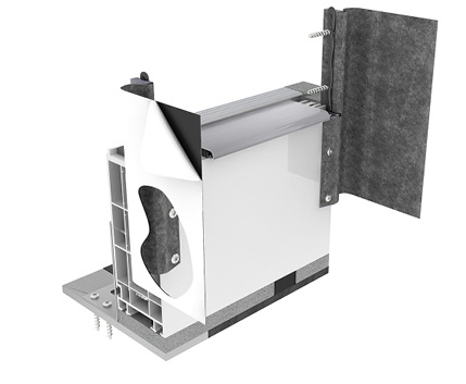 



Bei Kunststoffprofilen mit Hohlkammern kann seitlich nicht geschraubt werden. Daher wird der Anschlussflansch auch wechselseitig angeboten, so kann man im unteren Bereich von vorne schrauben.
