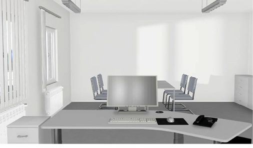 



Sonnen- und Blendschutz sollten die Lichtfarbe des Tageslichtes so wenig wie möglich verändern, um die Wiedergabe von Farben in den Räumen nicht zu verfälschen.
