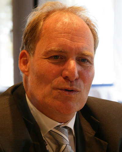 Ulrich Sieberath auf der Pressekonferenz - Daniel Mund / GLASWELT