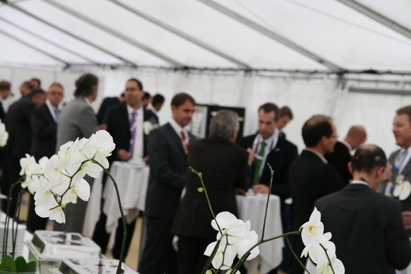 Gespräche zwischen den Vortragsblöcken - Daniel Mund / GLASWELT