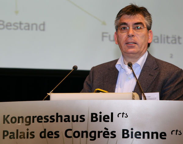 Prof. Klaus Layer von der Akademie in Karlsruhe auf den windays 2011 - Daniel Mund / GLASWELT - © Daniel Mund / GLASWELT
