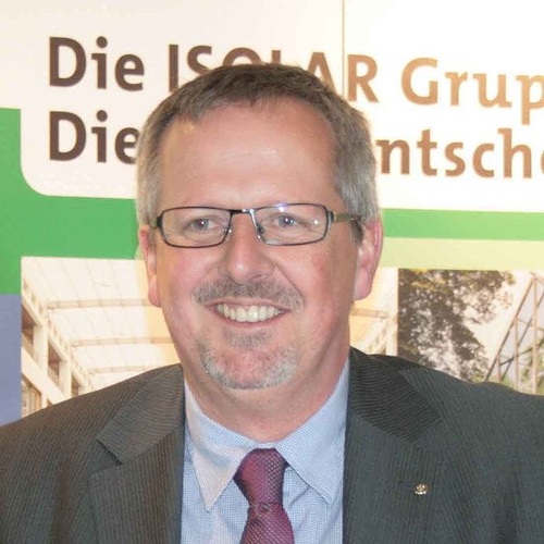 Hans-Joachim Arnold, der Vorstandsvorsitzende der Isolar-Glas Beratungs GmbH. - Matthias Rehberger, GLASWELT - © Matthias Rehberger, GLASWELT
