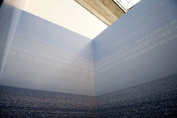 Für das Schriftband wurde eine spezielle Laser-Technik verwendet. - Mikka Wellner