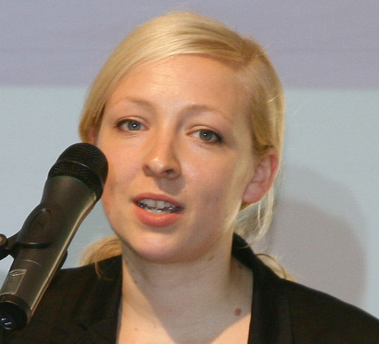 Christiane Nuhr von der Initiative "Land der Ideen" - Daniel Mund / Glaswelt