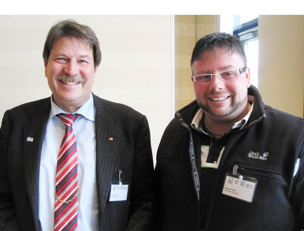 Ulrich Tschorn (VFF) und Sachverständiger Alexander Dupp Ulrich Tschorn (VFF) und Sachverständiger Alexander Dupp