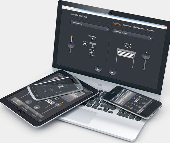 “Keep it simple and safe“ stand bei der Entwicklung von WMS WebControl im Vordergrund. - Warema