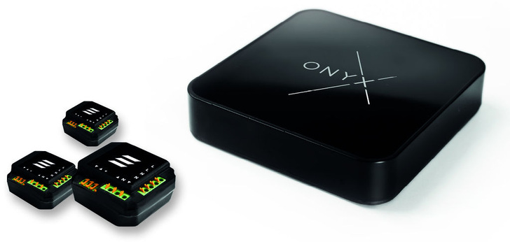 Onyx-Box mit Nodes (Steuerelemente) - Hella