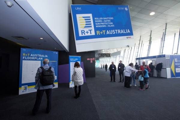 Ein hohen Aufmerksamkeitswert hatte die R+T Australia auf dem Melbourne Convention and Exhibition Centre. - Landesmesse Stuttgart - © Landesmesse Stuttgart
