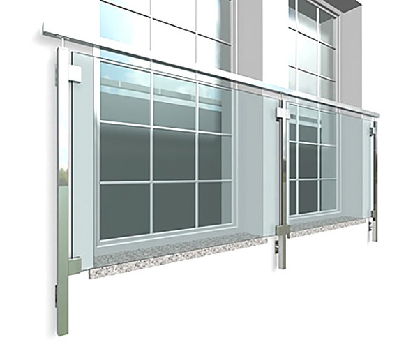 Französische Balkone lassen mehr Licht ins Gebäude. Für dieses System von Pauli & Sohn liegt eine AbZ vor. - GLASWELT Archiv