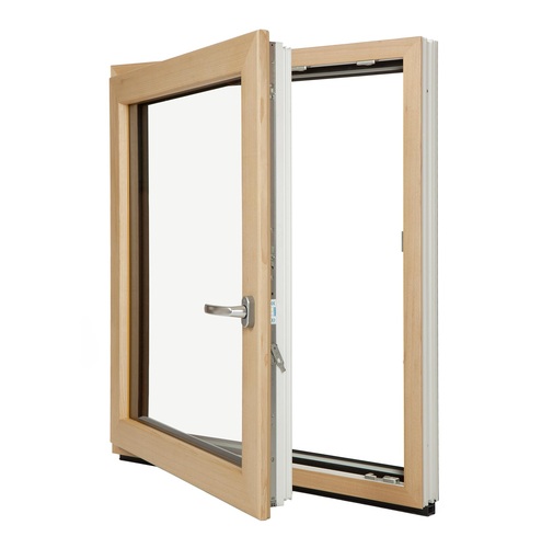 Das neue Design- Fenster “Eforte Fusion“ kombiniert das Beste aus drei Welten: Kunststoff, Holz und Alu. - Inoutic
