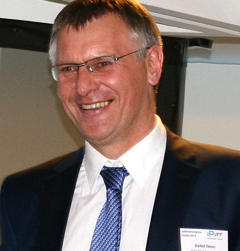 Der neue VFF-Präsident Detlef Timm - Daniel Mund / GLASWELT