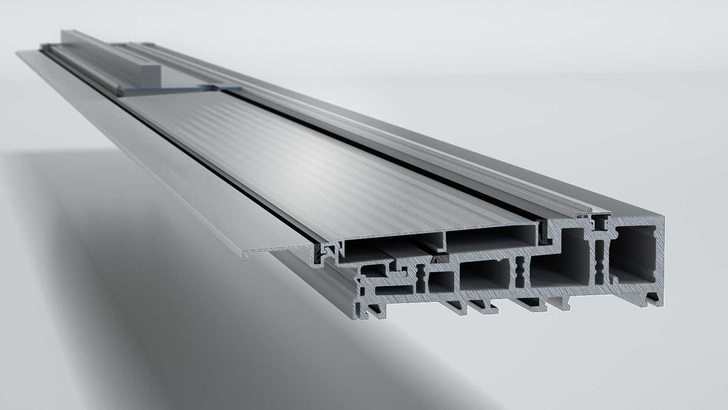 Die Bodenschwelle Atrium HS ThermoTop comfort wurde jetzt mit dem German Design Award 2017 ausgezeichnet. - Hautau