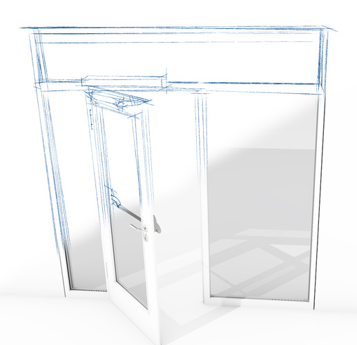 BIM Objekte von Geze für die neue Art der Gebäudeplanung. - Geze