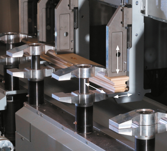 Vorsprung durch Spanntechnik: BMB 800/900 powerProfiler - Homag