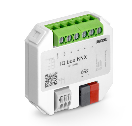 Die preisgekrönte IQ Box KNX - © Geze
Die preisgekrönte IQ Box KNX - Geze