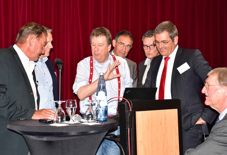 Jörg Kachelmann glänzte mit einem hervorragenden Beitrag über den Wetterbericht im Speziellen. - Daniel Mund / GLASWELT