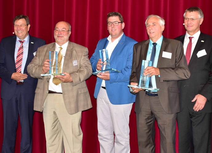 Die glücklichen Sieger des VFF-Marketingpreises - Daniel Mund / GLASWELT