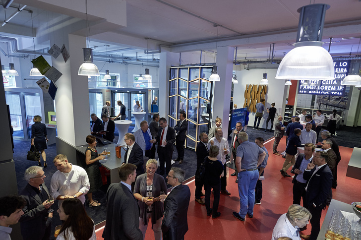 Die Eröffnung des NEXT-Showrooms. - Wicona