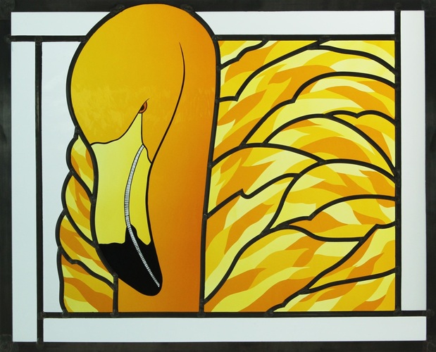 Sina Braun aus dem Fachbereich “Verglasung und Glasbau“ wurde mit dieser Arbeit 3. Bundessiegerin. - Staatliche Glasfachschule Rheinbach