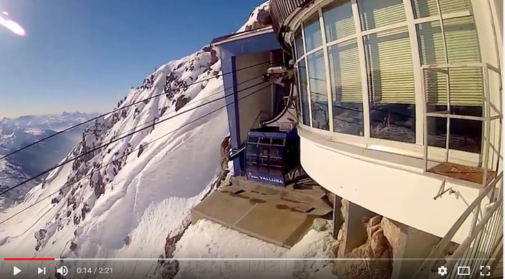 In dem YouTube-Video sieht die Gratstation im Prinzip noch so aus wie vor über 60 Jahren. - Screenshot