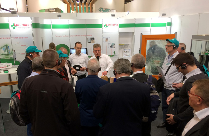 Die Guided Tours auf dem Stand von Lohmann - Lohmann - © Lohmann
