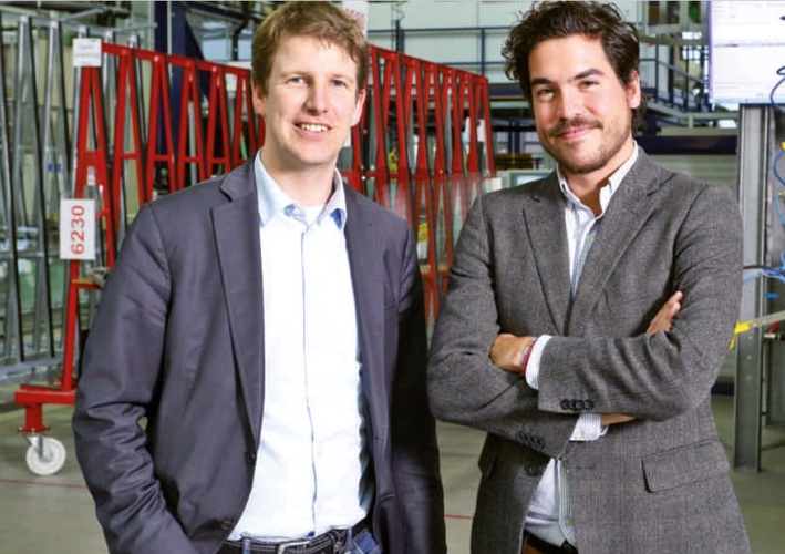 Das neue Führungsduo von Frerichs Glas: Dr. Jan Wennemer (l.) und Simon Cordes. - Frerichs Glas