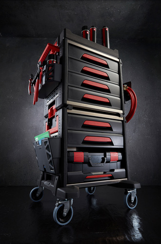 Arbeitserleichterung schafft neben dem Werkzeug selbst auch das e.s. Boxxen-System - engelbert strauss