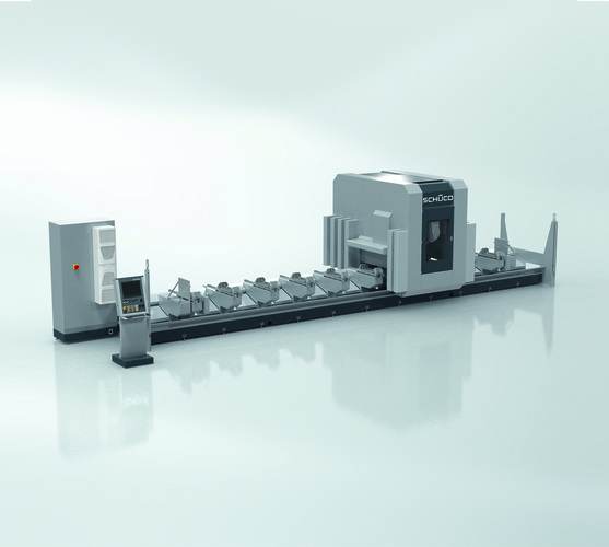 Fünf-Achsen-CNC-Maschine Schüco AF 500 - Schüco International KG