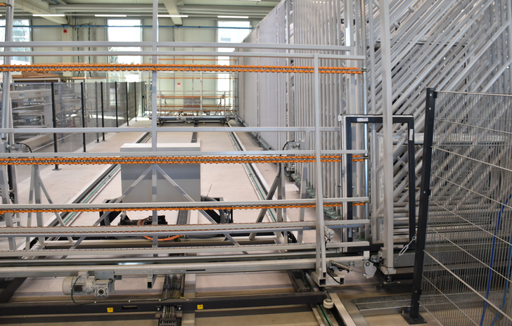 Verteilanlage mit Rahmenpuffer von Rotox - Daniel Mund / GLASWELT