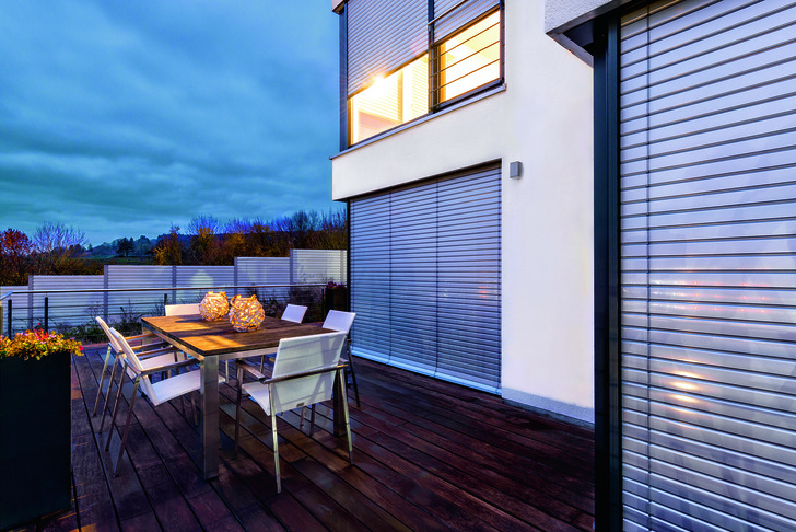 Gerade in den Abendstunden kann man sehr schön das Lichtspiel der Lamellen erkennen. - Roma