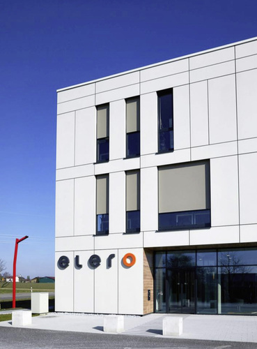 Generell gewinnen ZIP-Systeme immer mehr Anteile im Neubaumarkt, auch weil Architekten das Spiel mit der Farbe lieben. - Elero