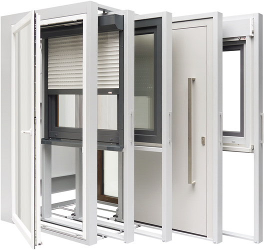 Das hilzinger Communication Center 6 bietet dem Fachhandel auf kleinstem Raum eine professionelle Präsentation von sechs Elementen. - Hilzinger