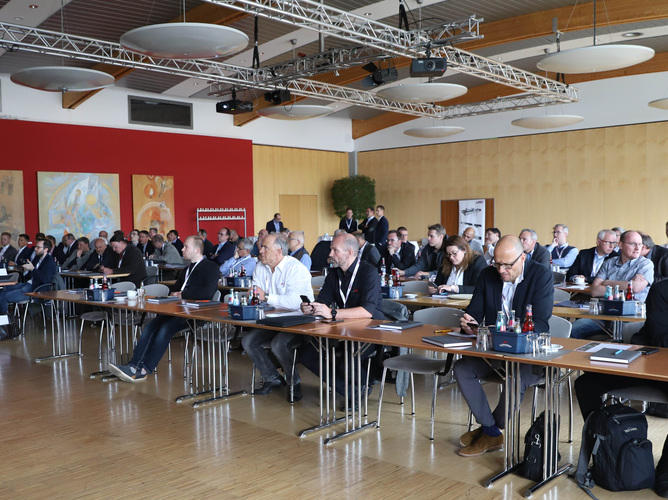 Full House bei den diesjährigen Lisec Technologietagen. - Lisec